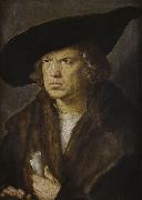 Albrecht Durer Portrait of an unknown man oil